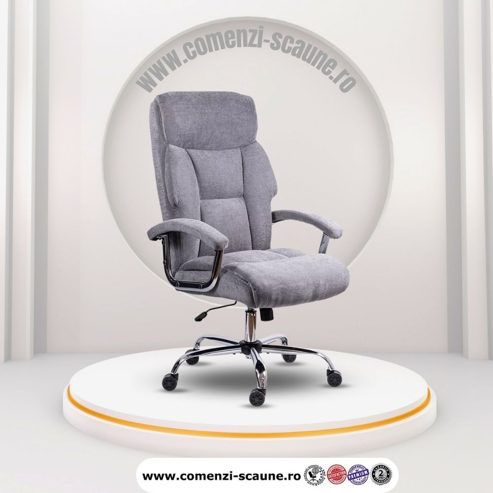 Scaune de birou Office 709 din stofă cu șezut pe arcuri – confort și rezistență CS 6